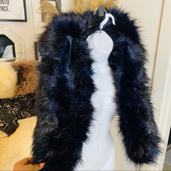 H&M Exclusive Autumn Collection Fur Stole Vest - Picture 7 of 14